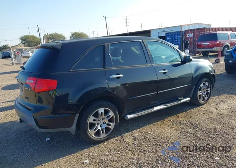 2007 Acura Mdx Technology Package from USA, damaged, VIN 2HNYD28367H540406